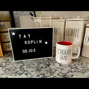 Rae Dunn Congrats Grad graduation mug